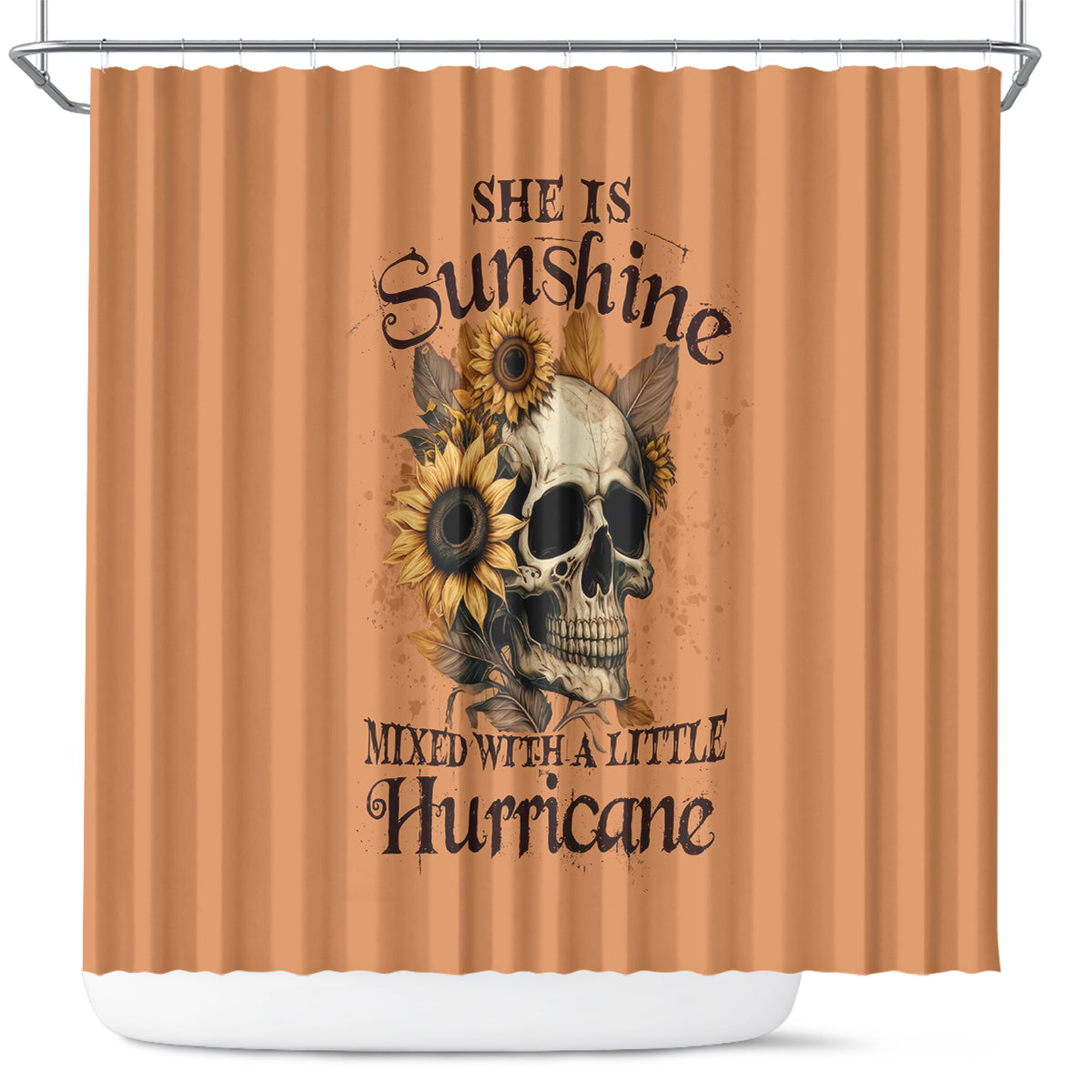 sunflower-skull-shower-curtain-she-is-sunshine-mixed-with-a-little-hurricance