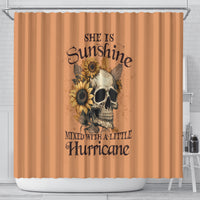 sunflower-skull-shower-curtain-she-is-sunshine-mixed-with-a-little-hurricance