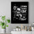 Three Skull Canvas Wall Art Stuck Between Idk Idc And Idgaf - Wonder Print Shop