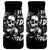Three Skull Car Mats Stuck Between Idk Idc And Idgaf - Wonder Print Shop