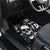 Three Skull Car Mats Stuck Between Idk Idc And Idgaf - Wonder Print Shop