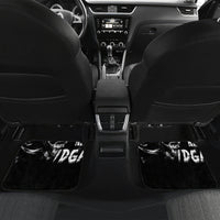 Three Skull Car Mats Stuck Between Idk Idc And Idgaf - Wonder Print Shop