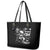 Three Skull Leather Tote Bag Stuck Between Idk Idc And Idgaf - Wonder Print Shop