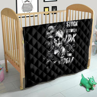 Three Skull Quilt Stuck Between Idk Idc And Idgaf - Wonder Print Shop