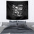Three Skull Tapestry Stuck Between Idk Idc And Idgaf - Wonder Print Shop