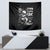 Three Skull Tapestry Stuck Between Idk Idc And Idgaf - Wonder Print Shop