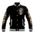Wire Skull Baseball Jacket Stuck Between Idk Idc And Idgaf - Wonder Print Shop