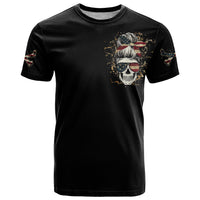 Wire Skull T Shirt Stuck Between Idk Idc And Idgaf - Wonder Print Shop