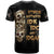 Wire Skull T Shirt Stuck Between Idk Idc And Idgaf - Wonder Print Shop