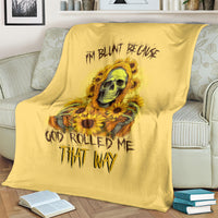 sunflower-skull-blanket-im-blunt-because-god-rolled-me-that-way
