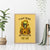 Sunflower Skull Canvas Wall Art I'm Blunt Because God Rolled Me That Way - Wonder Print Shop