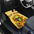 Sunflower Skull Car Mats I'm Blunt Because God Rolled Me That Way - Wonder Print Shop