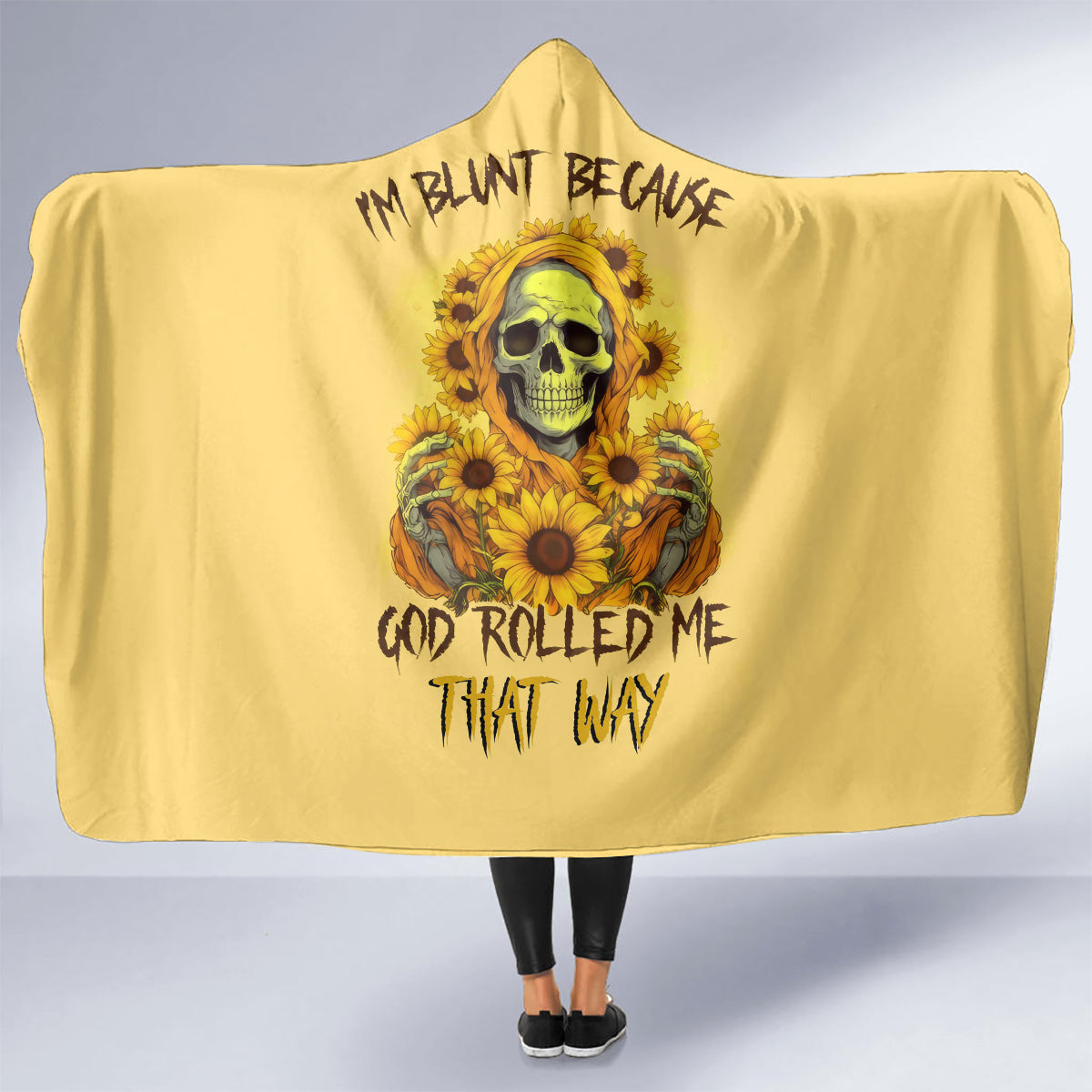 sunflower-skull-hooded-blanket-im-blunt-because-god-rolled-me-that-way