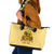 Sunflower Skull Leather Tote Bag I'm Blunt Because God Rolled Me That Way - Wonder Print Shop