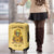 Sunflower Skull Luggage Cover I'm Blunt Because God Rolled Me That Way - Wonder Print Shop
