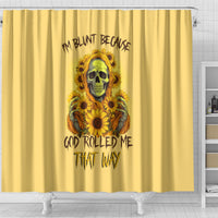 sunflower-skull-shower-curtain-im-blunt-because-god-rolled-me-that-way