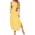 Sunflower Skull Summer Maxi Dress I'm Blunt Because God Rolled Me That Way - Wonder Print Shop
