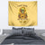 Sunflower Skull Tapestry I'm Blunt Because God Rolled Me That Way - Wonder Print Shop