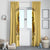 Sunflower Skull Window Curtain I'm Blunt Because God Rolled Me That Way - Wonder Print Shop