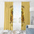 Sunflower Skull Window Curtain I'm Blunt Because God Rolled Me That Way - Wonder Print Shop