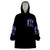 Skull Reaper Wearable Blanket Hoodie The Devil Whispered To Me I Whisper Back Bring Beer - Wonder Print Shop