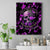 Rose Skull Canvas Wall Art She Whispered Back I am The Storm - Wonder Print Shop