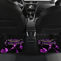 Rose Skull Car Mats She Whispered Back I am The Storm - Wonder Print Shop