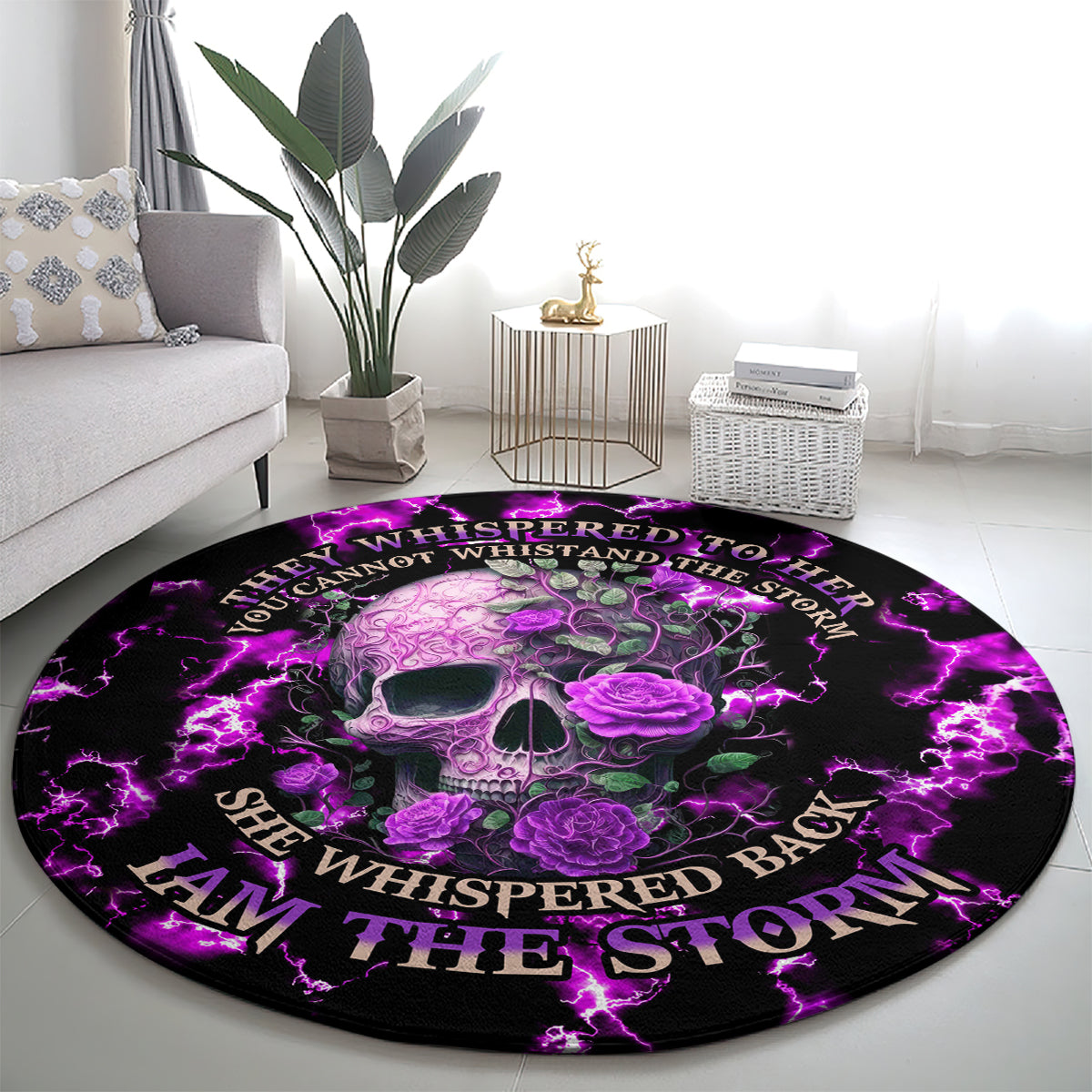 rose-skull-round-carpet-she-whispered-back-i-am-the-storm