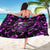 Rose Skull Sarong She Whispered Back I am The Storm - Wonder Print Shop