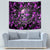 Rose Skull Tapestry She Whispered Back I am The Storm - Wonder Print Shop