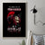 Witch Skull Canvas Wall Art In A World Full Of Princess Be A Witch - Wonder Print Shop