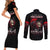 Witch Skull Couples Matching Short Sleeve Bodycon Dress and Long Sleeve Button Shirts In A World Full Of Princess Be A Witch - Wonder Print Shop