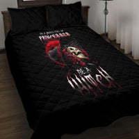 Witch Skull Quilt Bed Set In A World Full Of Princess Be A Witch - Wonder Print Shop