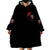 Witch Skull Wearable Blanket Hoodie In A World Full Of Princess Be A Witch - Wonder Print Shop