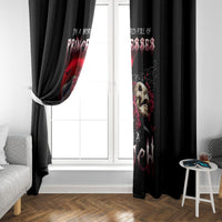 Witch Skull Window Curtain In A World Full Of Princess Be A Witch - Wonder Print Shop