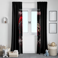 Witch Skull Window Curtain In A World Full Of Princess Be A Witch - Wonder Print Shop