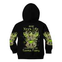 Tinker Fairy Skull Kid Hoodie My Next Life I Want To Be Karma Fairy - Wonder Print Shop