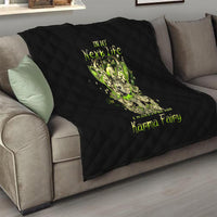 Tinker Fairy Skull Quilt My Next Life I Want To Be Karma Fairy - Wonder Print Shop