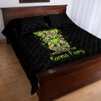 Tinker Fairy Skull Quilt Bed Set My Next Life I Want To Be Karma Fairy - Wonder Print Shop