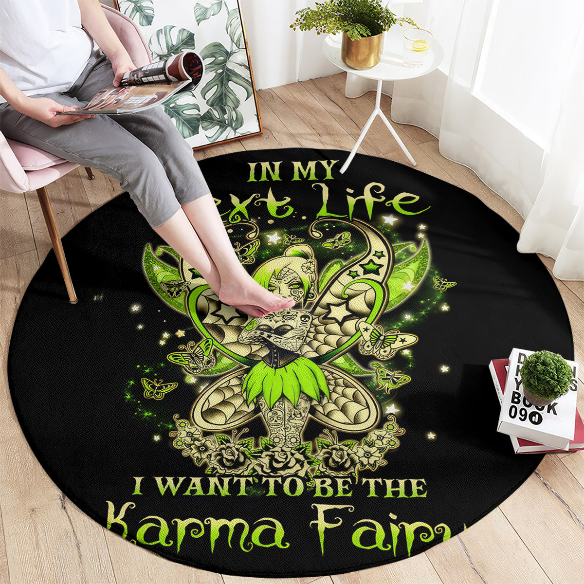 tinker-fairy-skull-round-carpet-my-next-life-i-want-to-be-karma-fairy