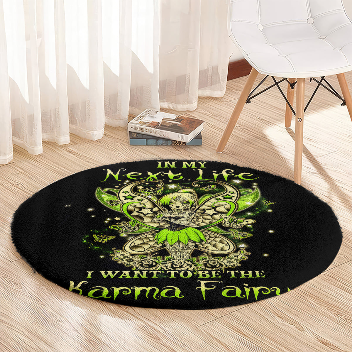 tinker-fairy-skull-round-carpet-my-next-life-i-want-to-be-karma-fairy