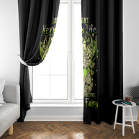 Tinker Fairy Skull Window Curtain My Next Life I Want To Be Karma Fairy - Wonder Print Shop