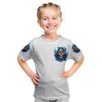 Death Skull Kid T Shirt Walk Away I Have Anger Issues And Dislike For Stupod People - Wonder Print Shop