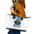Death Skull Leather Tote Bag Walk Away I Have Anger Issues And Dislike For Stupod People - Wonder Print Shop