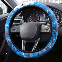 Death Skull Steering Wheel Cover Walk Away I Have Anger Issues And Dislike For Stupod People - Wonder Print Shop