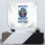 Death Skull Tapestry Walk Away I Have Anger Issues And Dislike For Stupod People - Wonder Print Shop