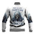 Death Skull Baseball Jacket When I'm Good I God's Son But When I'm Bad I'm Devil's Dad - Wonder Print Shop