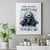 Death Skull Canvas Wall Art When I'm Good I God's Son But When I'm Bad I'm Devil's Dad - Wonder Print Shop