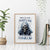 Death Skull Canvas Wall Art When I'm Good I God's Son But When I'm Bad I'm Devil's Dad - Wonder Print Shop
