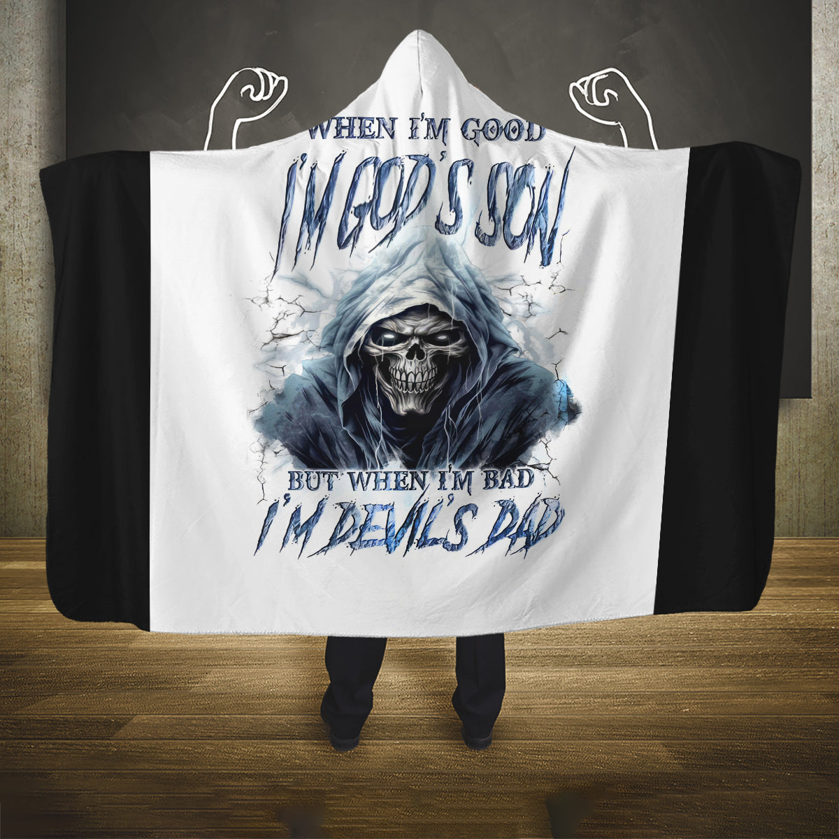 death-skull-hooded-blanket-when-im-good-i-gods-son-but-when-im-bad-im-devils-dad